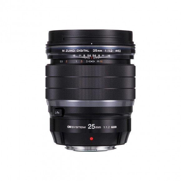 OM System M.Zuiko Digital ED 25mm f/1.2 PRO Lens €300 CASHBACK + 5 YEAR WARRANTY